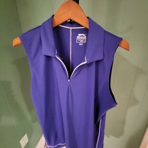 Slazenger Blue Sleeveless Tank Top, LG